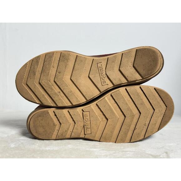 Women's Waterproof Boots SOREL Evie II Lace - Spice/Gum - Size 8 - Picture 8 of 9